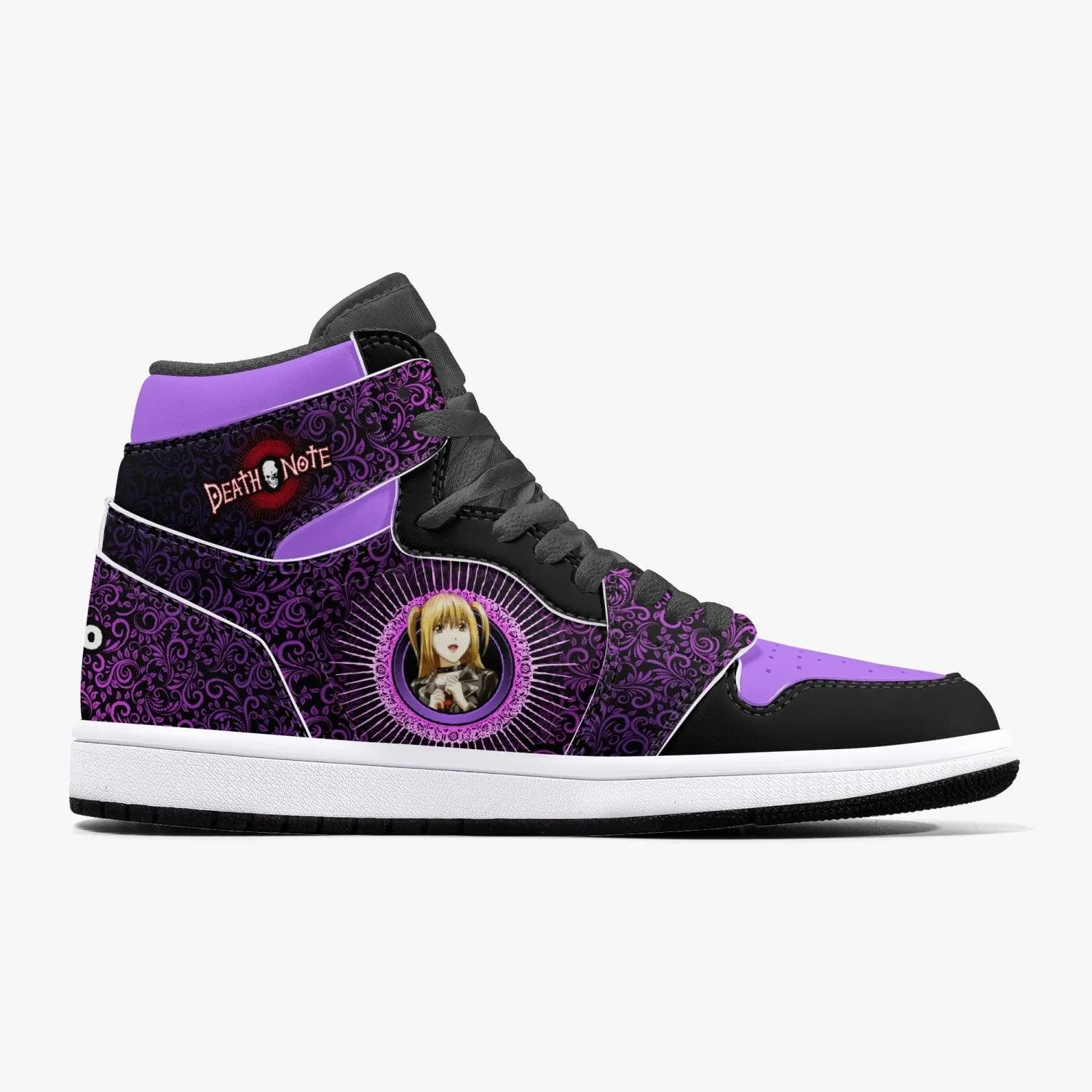 Death Note Misa Amane Purple JD1 Mid Anime Shoes