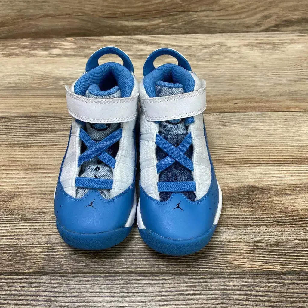 Jordan 6 Rings TD 'White Dutch Blue' Sneakers sz 10c