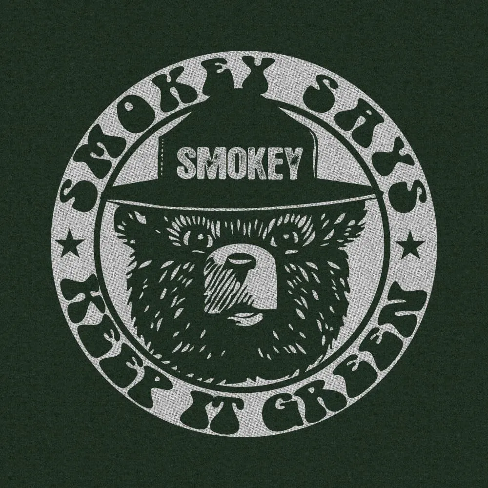 Smokey Bear Hoodie - Keep It Green Smokey Bear